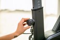 Rower spinningowy, stacjonarny, magnetyczny OVICX Q200X z ekranem dotykowym 15,6" TFT, WIFI bluetooth&app (WYPRZEDAŻ)