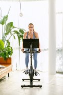 Rower spinningowy, stacjonarny, magnetyczny OVICX Q200X z ekranem dotykowym 15,6" TFT, WIFI bluetooth&app (WYPRZEDAŻ)