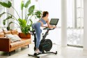 Rower spinningowy, stacjonarny, magnetyczny OVICX Q200X z ekranem dotykowym 15,6" TFT, WIFI bluetooth&app (WYPRZEDAŻ)