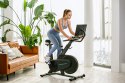 Rower spinningowy, stacjonarny, magnetyczny OVICX Q200X z ekranem dotykowym 15,6" TFT, WIFI bluetooth&app (WYPRZEDAŻ)