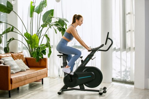 Rower spinningowy, stacjonarny, magnetyczny OVICX Q200X z ekranem dotykowym 15,6" TFT, WIFI bluetooth&app (WYPRZEDAŻ) Rower spinningowy, stacjonarny, magnetyczny OVICX Q200X z ekranem dotykowym 15,6" TFT, WIFI bluetooth&app (WYPRZEDAŻ)