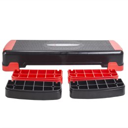 Step do aerobiku HMS AS005 czarno-czerwony