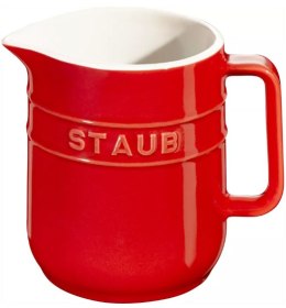 Dzbanuszek do mleka Staub - 250 ml, Czerwony