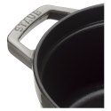 Garnek żeliwny okrągły Staub - 5.2 ltr, Grafitowy
