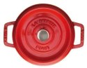 Garnek żeliwny okrągły Staub - Czerwony, 1.7 ltr
