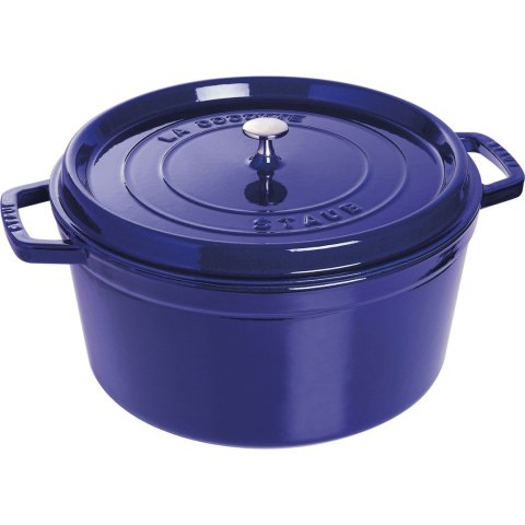 Garnek żeliwny okrągły Staub - Niebieski, 8.35 ltr Garnek żeliwny okrągły Staub - Niebieski, 8.35 ltr