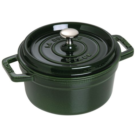 Garnek żeliwny okrągły Staub - Zielony, 2.2 ltr Garnek żeliwny okrągły Staub - Zielony, 2.2 ltr