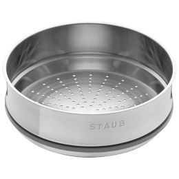 Garnek żeliwny okrągły z wkładem Staub - Czarny, 5.25 ltr