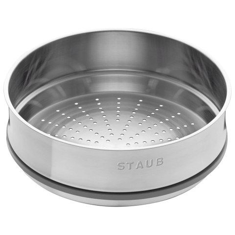 Garnek żeliwny okrągły z wkładem Staub - Czarny, 5.25 ltr