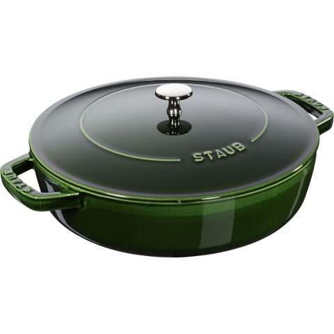 Głęboka patelnia do duszenia z pokrywką Staub - 28 cm, Zielony Głęboka patelnia do duszenia z pokrywką Staub - 28 cm, Zielony