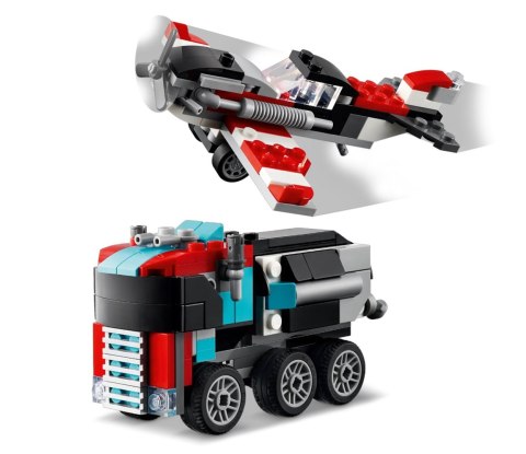 LEGO 31146 CREATOR Ciężarówka z platformą i helikopterem p8 LEGO 31146 CREATOR Ciężarówka z platformą i helikopterem p8