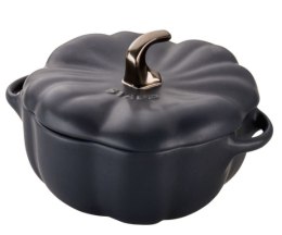 Mini Cocotte okrągły dynia Staub - 500 ml, Czarny