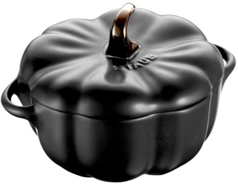 Mini Cocotte okrągły dynia Staub - 500 ml, Czarny Mini Cocotte okrągły dynia Staub - 500 ml, Czarny