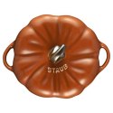 Mini Cocotte okrągły dynia Staub - 500 ml, Pomarańczowy