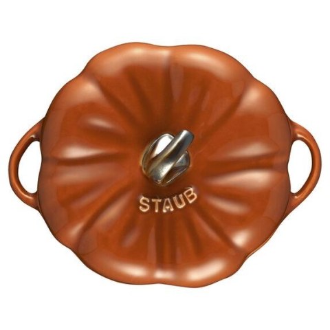 Mini Cocotte okrągły dynia Staub - 500 ml, Pomarańczowy Mini Cocotte okrągły dynia Staub - 500 ml, Pomarańczowy