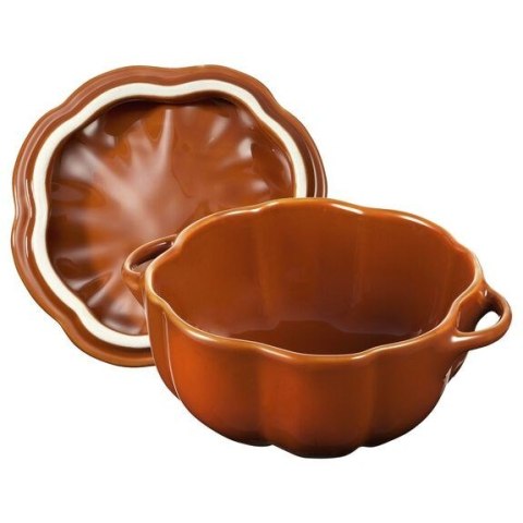 Mini Cocotte okrągły dynia Staub - 500 ml, Pomarańczowy Mini Cocotte okrągły dynia Staub - 500 ml, Pomarańczowy