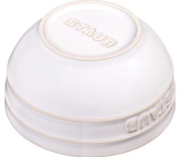 Miska okrągła Staub - 12 cm, Kość słoniowa