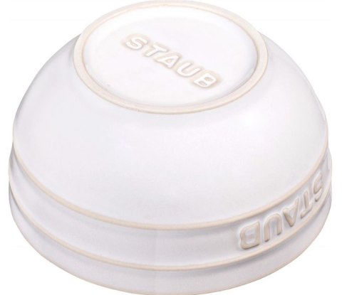 Miska okrągła Staub - 12 cm, Kość słoniowa Miska okrągła Staub - 12 cm, Kość słoniowa