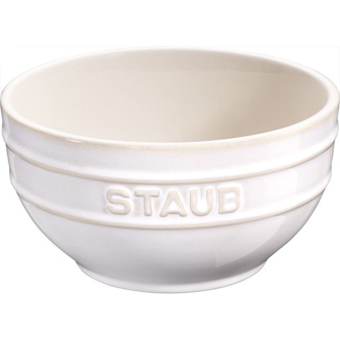 Miska okrągła Staub - 12 cm, Kość słoniowa Miska okrągła Staub - 12 cm, Kość słoniowa