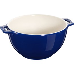Miska z dwoma uchwytami Staub - 18 cm, Niebieski