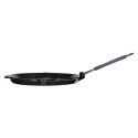 Okrągła patelnia żeliwna grillowa STAUB 40509-426-0 - czarna 27 cm