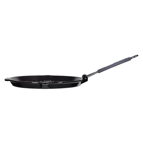 Okrągła patelnia żeliwna grillowa STAUB 40509-426-0 - czarna 27 cm Okrągła patelnia żeliwna grillowa STAUB 40509-426-0 - czarna 27 cm