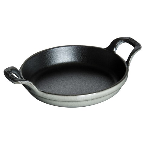Okrągłe mini naczynie do pieczenia i zapiekania Staub - 250 ml, Grafitowy Okrągłe mini naczynie do pieczenia i zapiekania Staub - 250 ml, Grafitowy