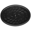Owalna żeliwna brytfanna do ryb Staub - 2.8 ltr, Morski
