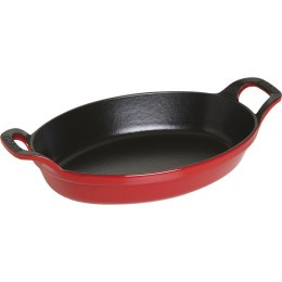 Owalne naczynie do pieczenia i zapiekania Staub - 1 ltr, Czerwony