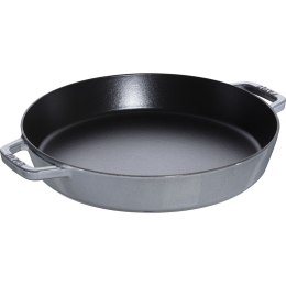 Patelnia żeliwna z dwoma uchwytami Staub - 34 cm, Grafitowy