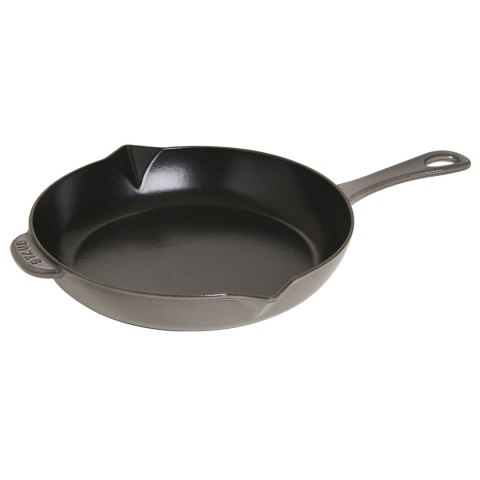 Patelnia żeliwna z metalowym uchwytem Staub - 26 cm, Grafitowy Patelnia żeliwna z metalowym uchwytem Staub - 26 cm, Grafitowy