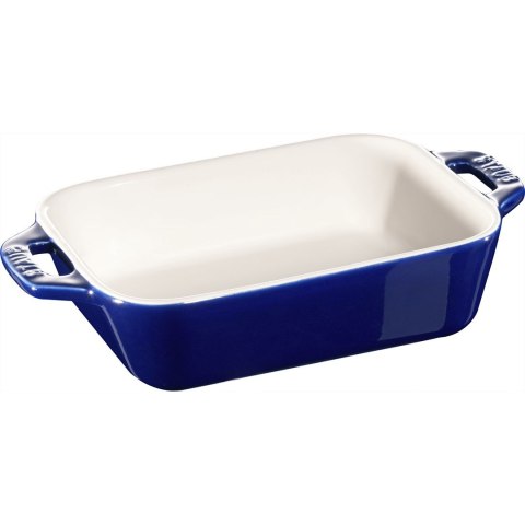 Prostokątny półmisek ceramiczny Staub - 400 ml, Niebieski Prostokątny półmisek ceramiczny Staub - 400 ml, Niebieski