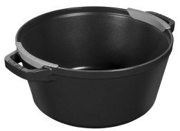 Zestaw 2 naczyń żeliwnych z pokrywką Staub - 24 cm, Czarny
