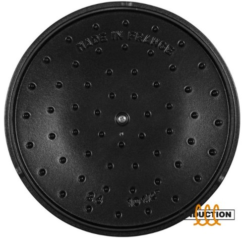 Zestaw 2 naczyń żeliwnych z pokrywką Staub - 24 cm, Czarny Zestaw 2 naczyń żeliwnych z pokrywką Staub - 24 cm, Czarny