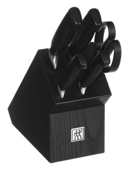 Zestaw 4 noży w bloku Zwilling Four Star - Czarny
