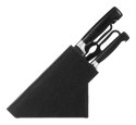 Zestaw 4 noży w bloku Zwilling Four Star - Czarny