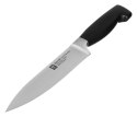 Zestaw 4 noży w bloku Zwilling Four Star - Czarny