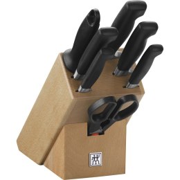 Zestaw 5 noży w bloku Zwilling Four Star