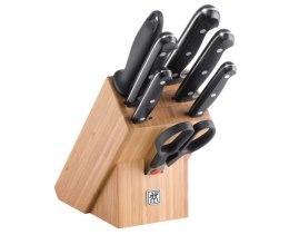 Zestaw 5 noży w drewnianym bloku Zwilling Twin Chef