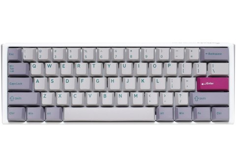 Mini klawiatura gamingowa Ducky One 3 Mist Grey z podświetleniem RGB LED - MX-Ergo-Clear (US) Mini klawiatura gamingowa Ducky One 3 Mist Grey z podświetleniem RGB LED - MX-Ergo-Clear (US)