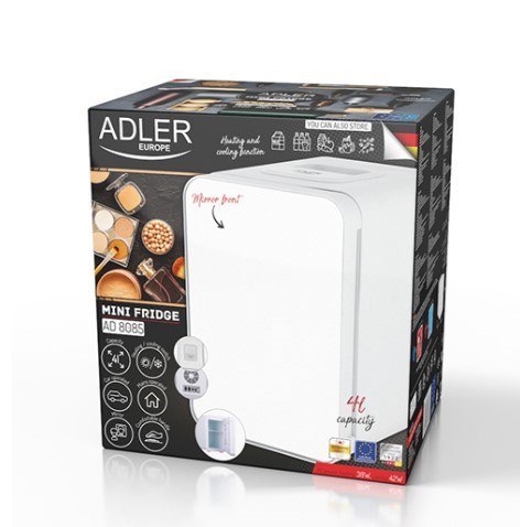 Mini lodówka - z lustrem - 4L Adler Mini lodówka - z lustrem - 4L Adler