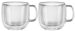 Zestaw dwóch szklanek do cappuccino z uchwytem Zwilling Sorrento - 450 ml
