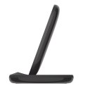 15W WIRELESS CHARGING STAND/INCL.POWER SUPPLY WHITE