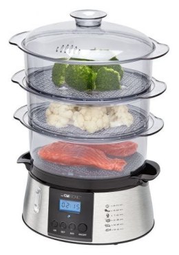 Parowar Clatronic DG 3547 inox ( 9 litrów ; kolor inox ) (WYPRZEDAŻ)