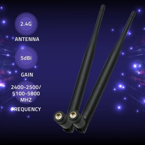 QOLTEC ANTENA WI-FI 2.4/2.5GHZ | 5.1/5.8GHZ | 5DBI | DOOKÓLNA | WEWNĘTRZNA QOLTEC ANTENA WI-FI 2.4/2.5GHZ | 5.1/5.8GHZ | 5DBI | DOOKÓLNA | WEWNĘTRZNA