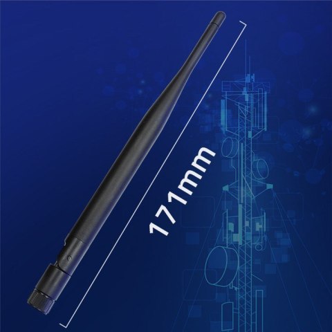 QOLTEC ANTENA WI-FI 2.4/2.5GHZ | 5.1/5.8GHZ | 5DBI | DOOKÓLNA | WEWNĘTRZNA QOLTEC ANTENA WI-FI 2.4/2.5GHZ | 5.1/5.8GHZ | 5DBI | DOOKÓLNA | WEWNĘTRZNA