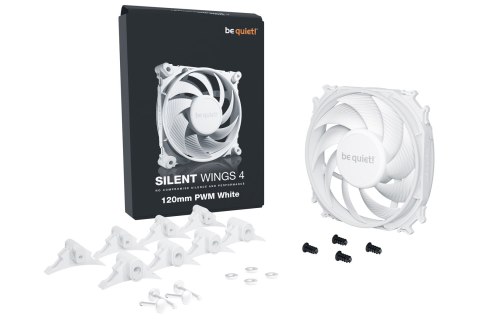 Wentylator BE QUIET! SILENT WINGS 4 120mm PWM White Wentylator BE QUIET! SILENT WINGS 4 120mm PWM White