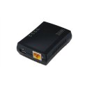 Wielofunkcyjny serwer wydruku/Print server1xUSB2.0 Hub sieciowy, 1xRJ45, NAS, LAN 10/100Mbps