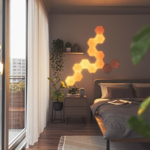 Elementy Nanoleaf - Sześciokąty imitujące drewno Elementy Nanoleaf - Sześciokąty imitujące drewno