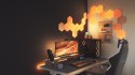 Elementy Nanoleaf - Sześciokąty imitujące drewno